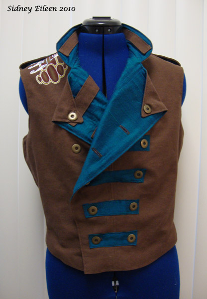 Steampunk vests clearance