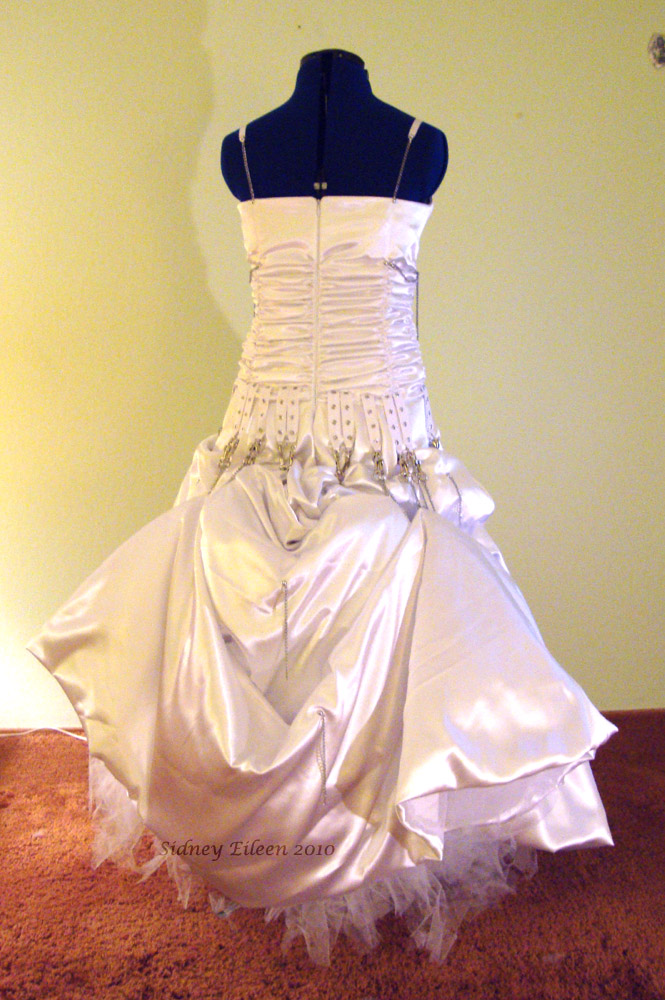 punk wedding dress