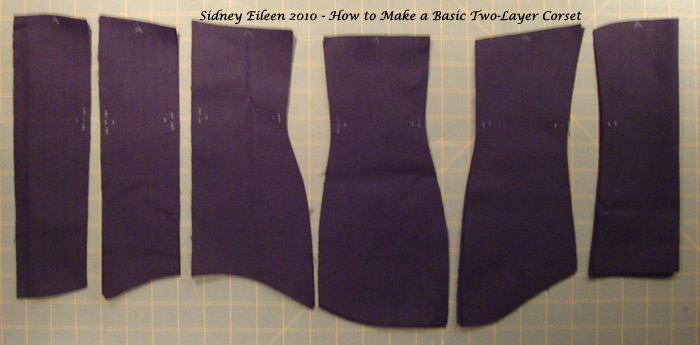 Corset Drafting Notes - Gores - By Sidney Eileen