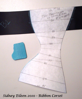 Corset Drafting Notes - Gores - By Sidney Eileen