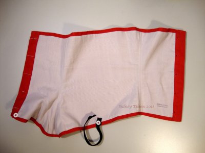 Formal Red Spats - Inside Formal Red Spats - Inside