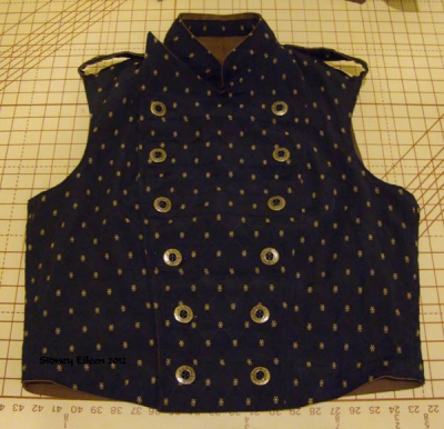 Men's Reversible Vest - Brocade Closed Men's Reversible Vest - Brocade Closed
