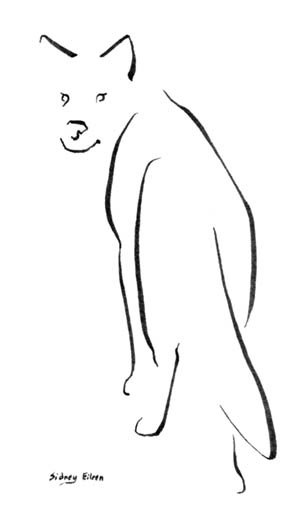Minimalist Wolf Looking Back 3 Minimalist Wolf Looking Back 3