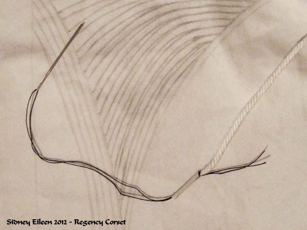 Regency Corset Assembly 06