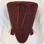 Brown Silk Renaissance Stays Thumbnail