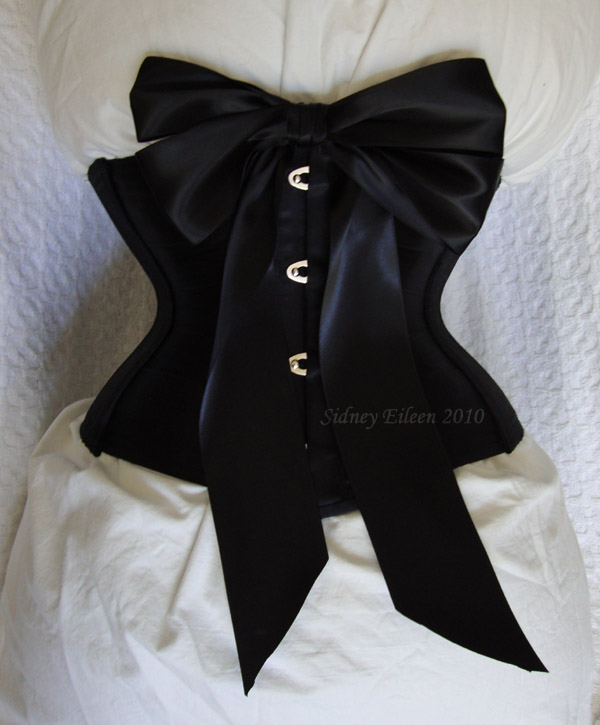 Double-Satin Ribbon Corset with Construction Blog